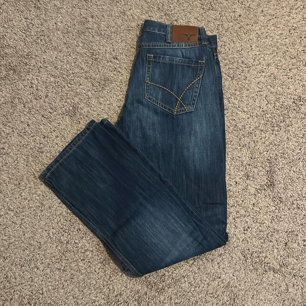 Men’s boot cut jeans Wrangler’s